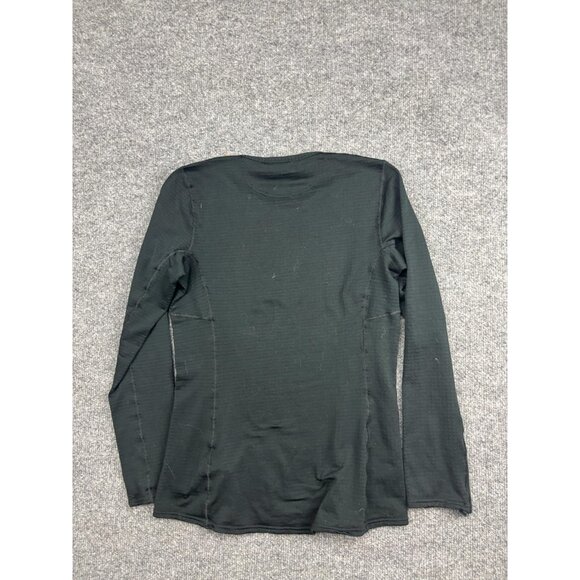Patagonia Shirt Womens XS Black Thermal Weight Capilene Baselayer Long Sleeve - Picture 6 of 6